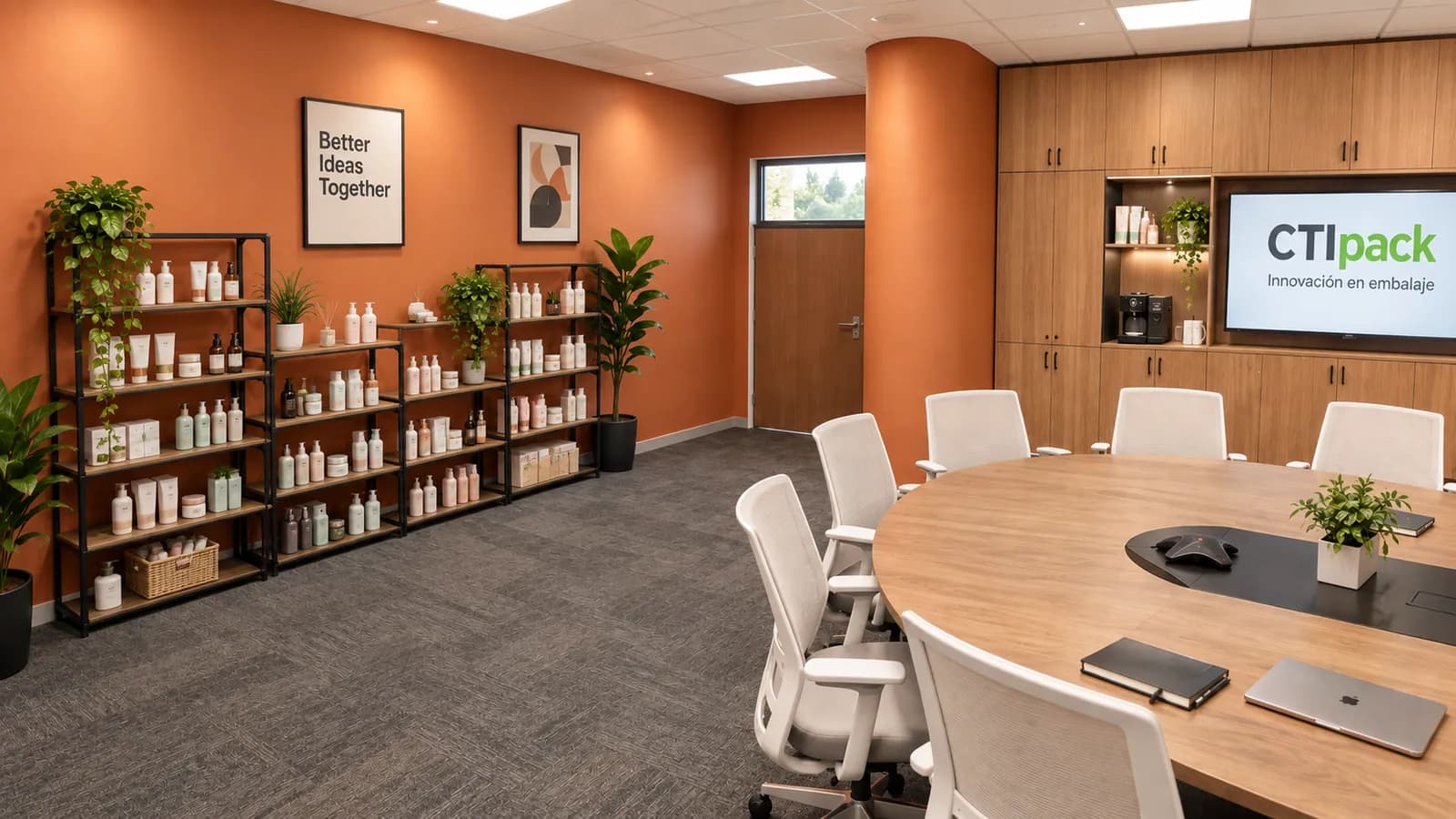 Render del proyecto Sala de formación